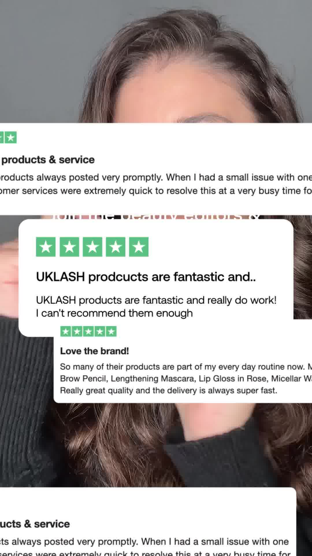 Uklash ad: Naturally longer lashes