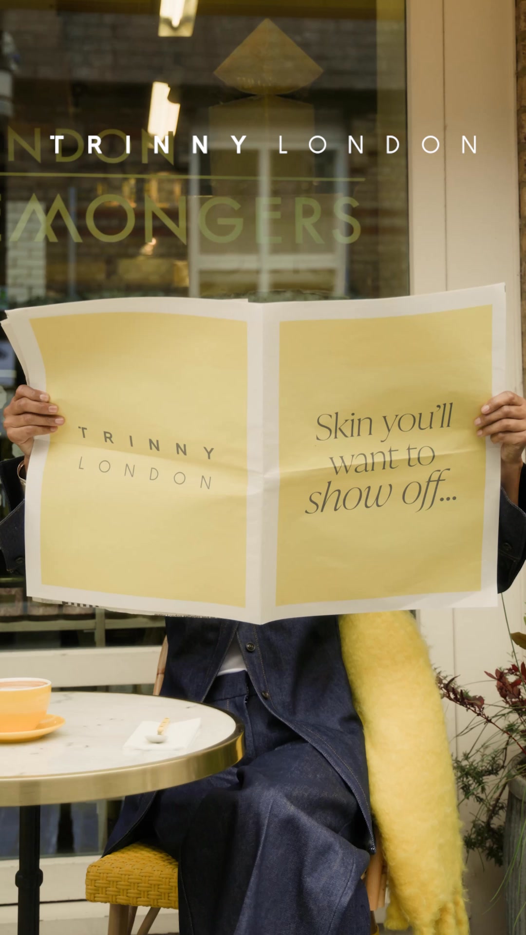 Trinny London ad: A global-first skincare innovation